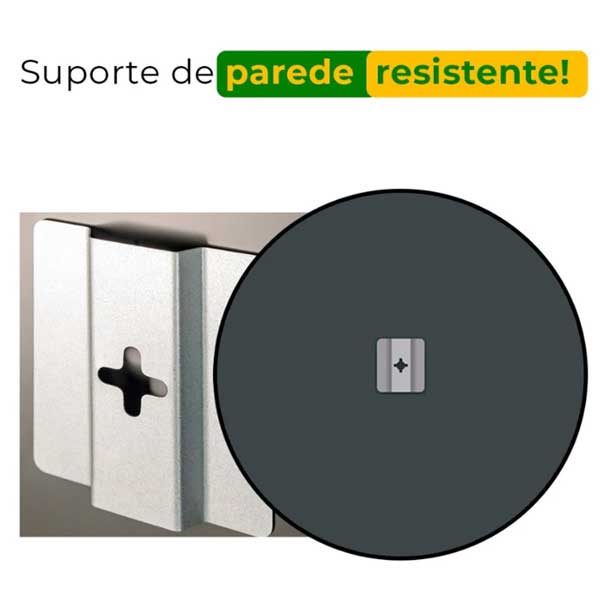 Espelho Redondo com Led 60cm + Suporte - Image 4