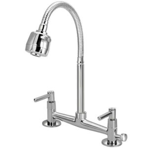 Torneira Misturador Mesa Gourmet Cromada Sd Filtro