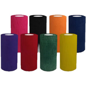 3 Bandagem Elástica Autoadesiva Flexível Pet Atadura 10cm