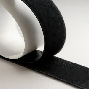 Fecho De Contato Adesivo 5m X 20mm Velcro Adesivo Forte Dupla Face Macho E Femea Preto