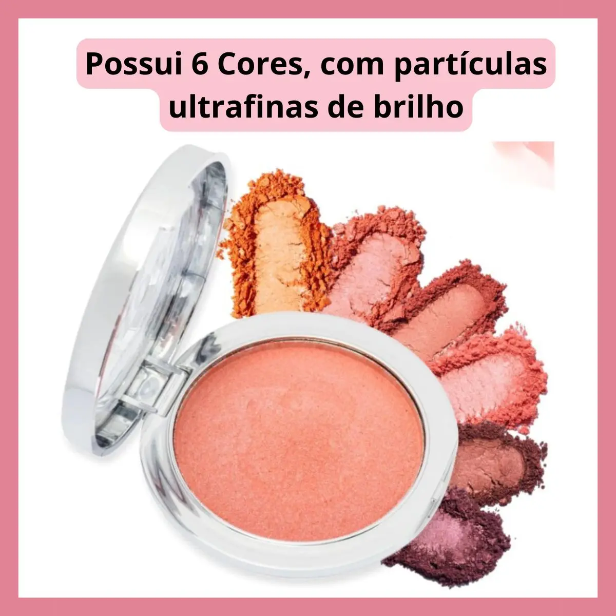 Blush Cintilante Really Blushed Linha Blow Ruby Rose Tom Da Maquiagem Bb10 Midnight Conversations - Image 4