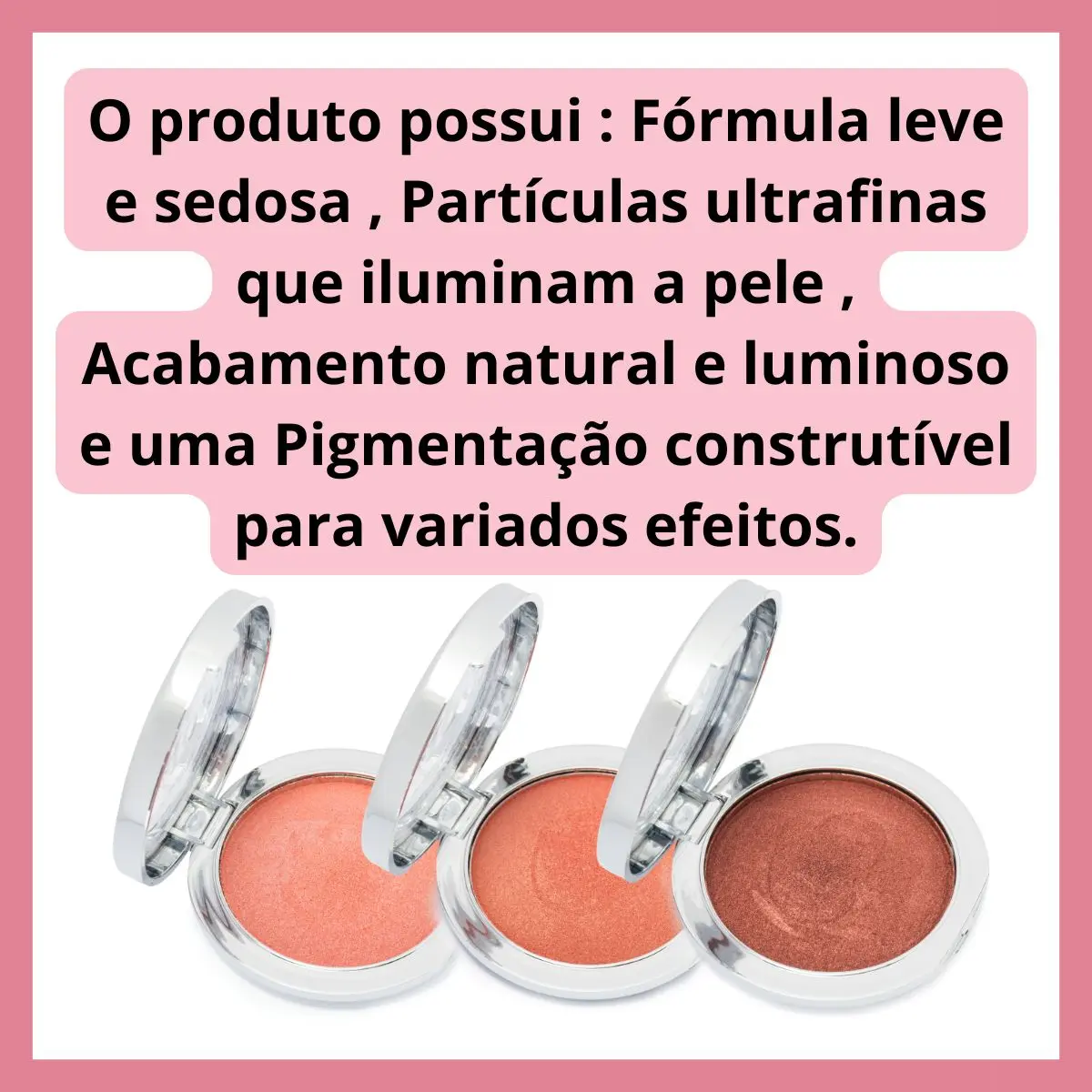 Blush Cintilante Really Blushed Linha Blow Ruby Rose Tom Da Maquiagem Bb10 Midnight Conversations - Image 5