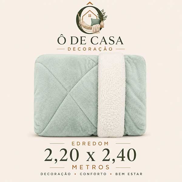 Cobertor Casal Inverno Super Quentinho Lã De Ovelha Queen - Dupla Face Premium – Ô de Casa - Imagem 4