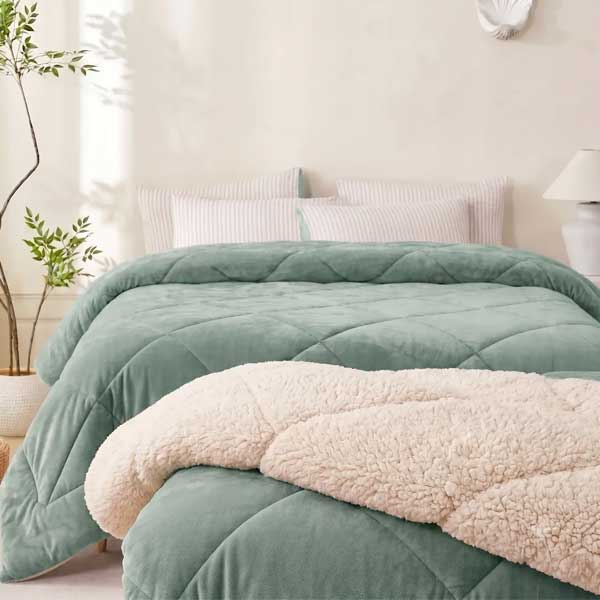 Cobertor Casal Inverno Super Quentinho Lã De Ovelha Queen - Dupla Face Premium – Ô de Casa - Imagem 5