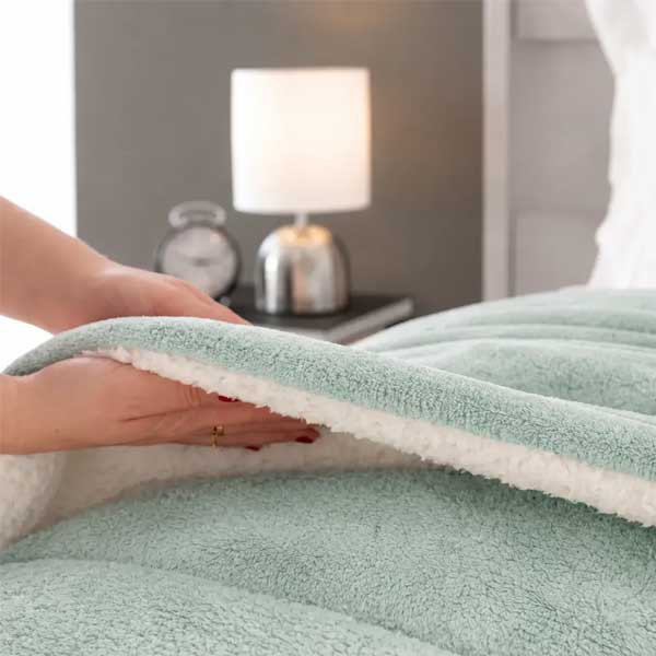 Cobertor Casal Inverno Super Quentinho Lã De Ovelha Queen - Dupla Face Premium – Ô de Casa - Imagem 6