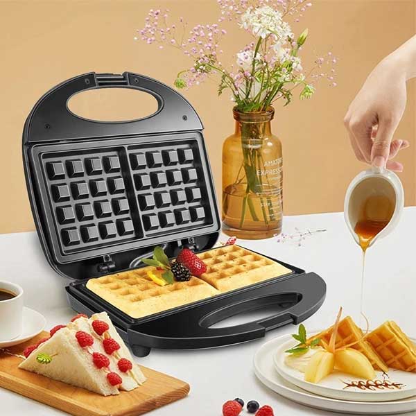 Máquina Antiaderente 6 Em 1 Grill/ Donuts/Waflle/ Sanduíche/ Torrada/Grelhados/ 110V - Imagem 3