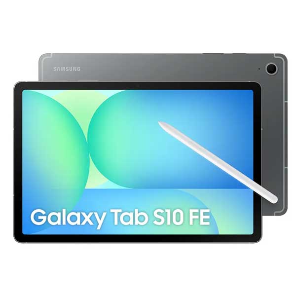 Tablet Samsung Galaxy Tab S10 FE WiFi, 128GB, 8GB, Tela 10.9" 90Hz, S Pen e Capa Inclusas Cinza