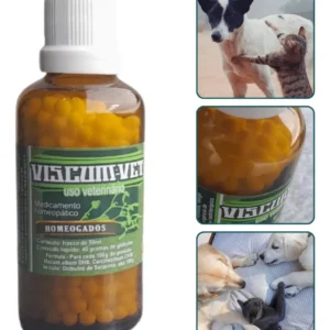 Viscum Vet Suplemento Homeopático Para Cães Gatos Homeogados 50 mL