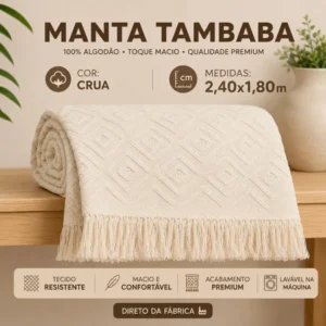 Manta protetora Sofá King ate 3,00X2,25m Gigante 100% Algodão | Decorativa Luxo | Capa Protetora e Elegante